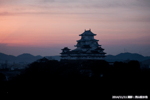 10_朝の姫路城（設定変更）